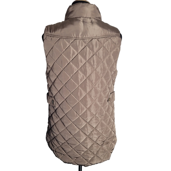 Mocha Puff Vest - Picture 2 of 3